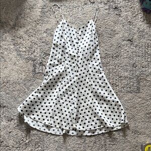Vintage VS polka dot dress- small